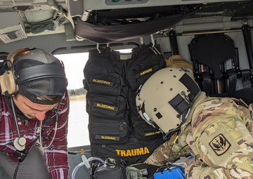 Civil Affairs Soldiers from the 97th Civil Affairs Battalion, 95th Civil Affairs Brigade (SO)(A), conduct a realistic military training exercise with the New Hampshire Army National Guard