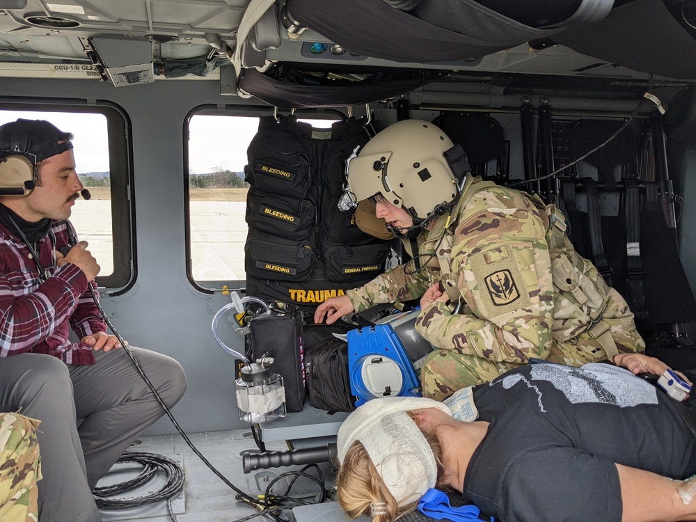 Civil Affairs Soldiers from the 97th Civil Affairs Battalion, 95th Civil Affairs Brigade (SO)(A), conduct a realistic military training exercise with the New Hampshire Army National Guard