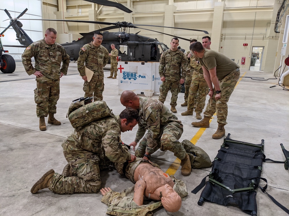 Civil Affairs Soldiers from the 97th Civil Affairs Battalion, 95th Civil Affairs Brigade (SO)(A), conduct a realistic military training exercise with the New Hampshire Army National Guard