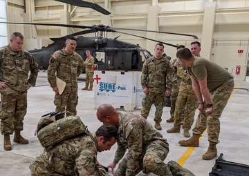 Civil Affairs Soldiers from the 97th Civil Affairs Battalion, 95th Civil Affairs Brigade (SO)(A), conduct a realistic military training exercise with the New Hampshire Army National Guard