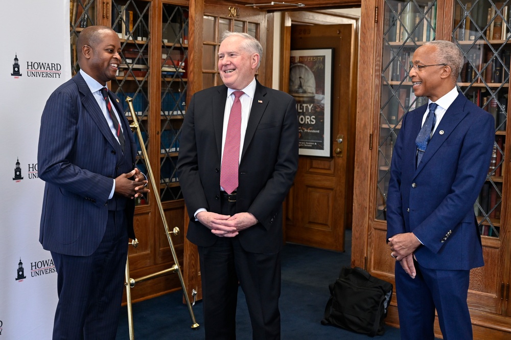 SecAF Kendall makes UARC announcement for Howard University