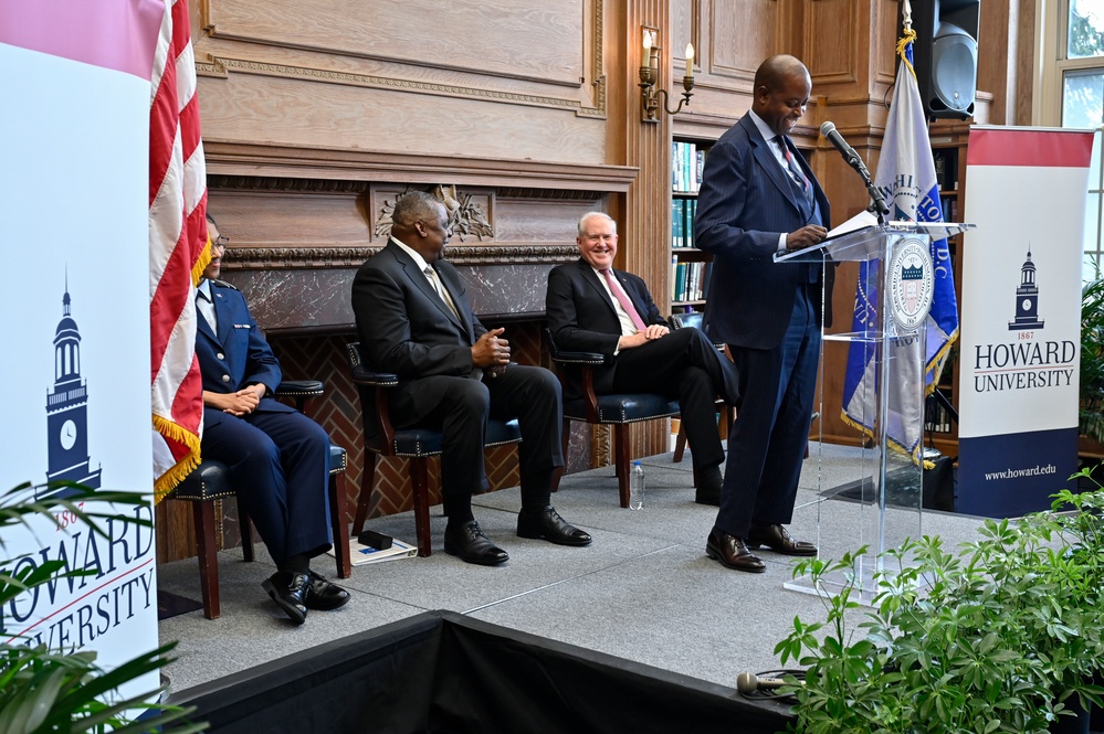 SecAF Kendall makes UARC announcement for Howard University