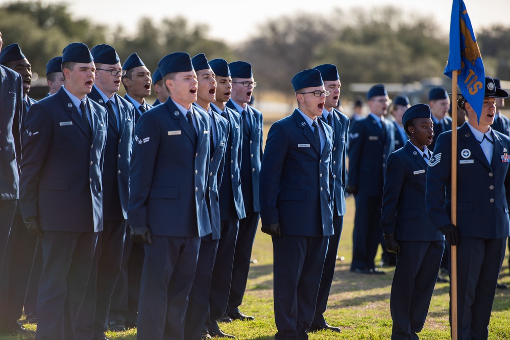 323rd Training Squadron Basic Military Training Graduation Ceremony