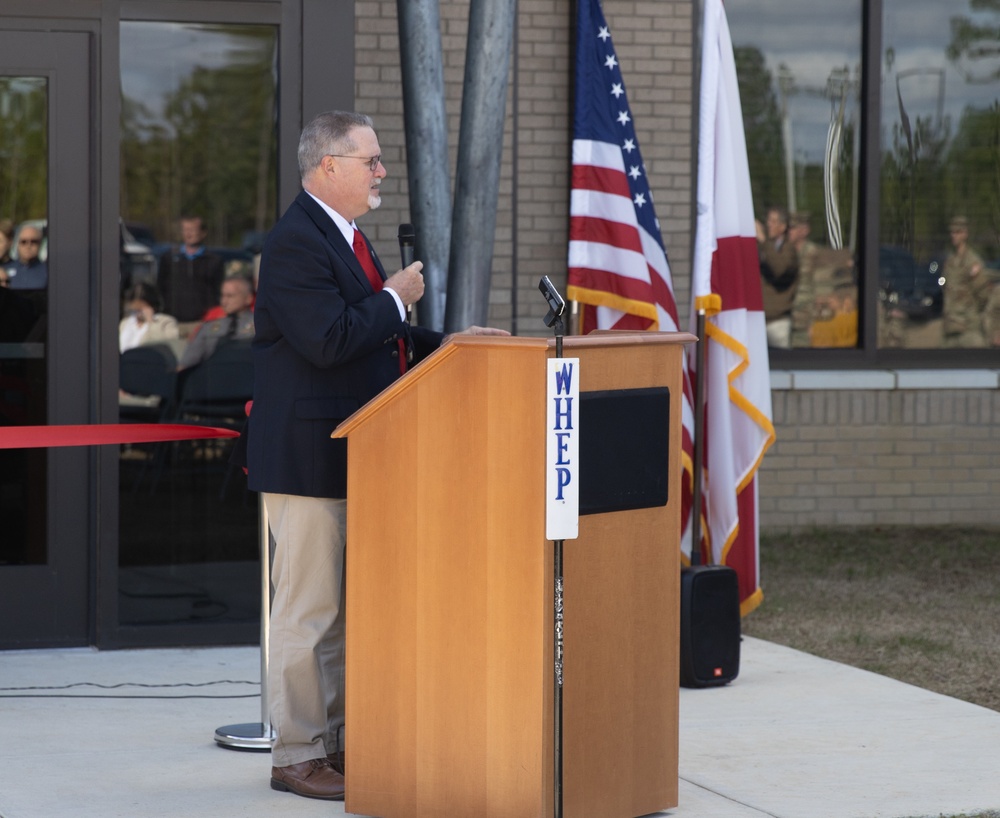 Mayor of Foley Speaks at Foley Readiness Center Ribbon Cutting