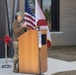 Maj. Gen. Sheryl E. Gordon speaks at Foley Readiness Center Ribbon Cutting