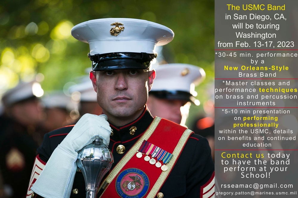 DVIDS - Images - US Marine Corps Band Tours Washington State