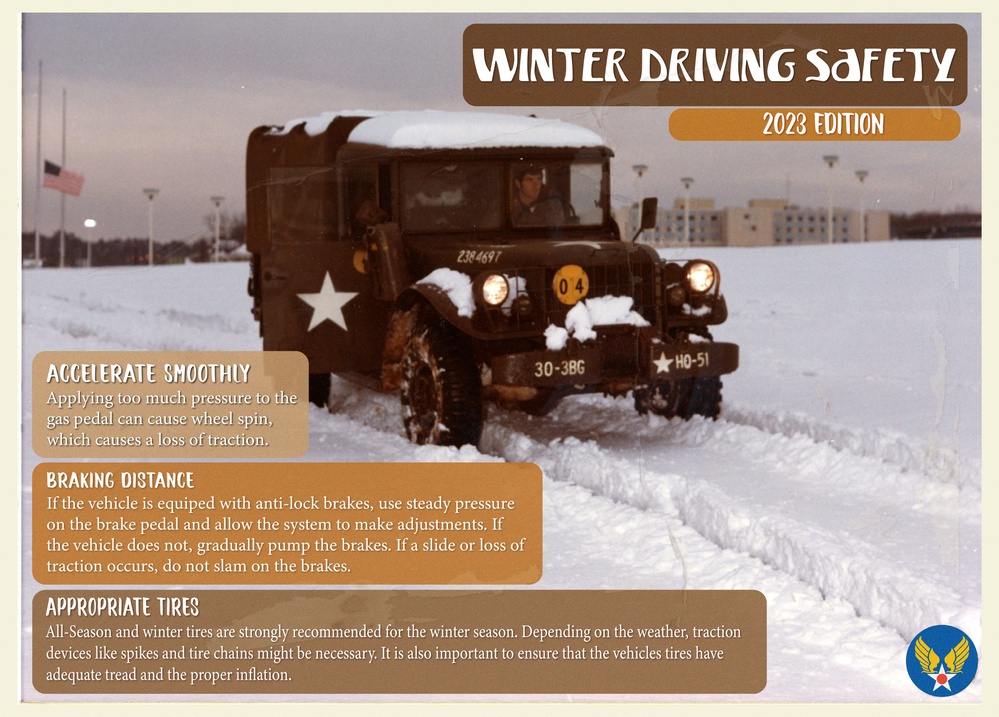 Winter Driving Safety Graphic