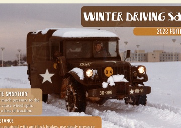 Winter Driving Safety Graphic