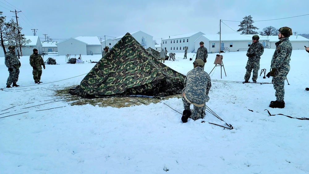 50 Airmen train in winter tactics, skills during January Cold-Weather Operations Course at Fort McCoy
