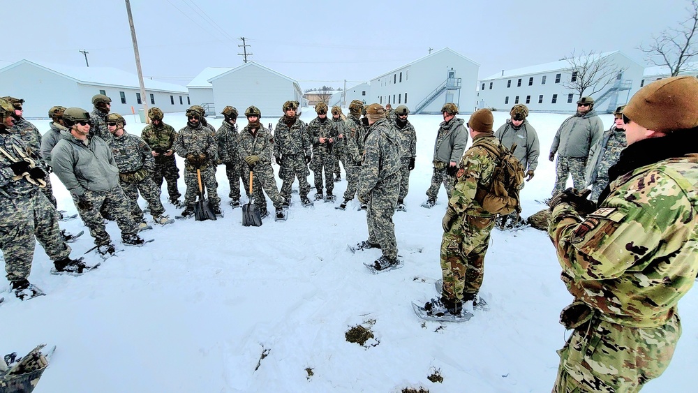 50 Airmen train in winter tactics, skills during January Cold-Weather Operations Course at Fort McCoy