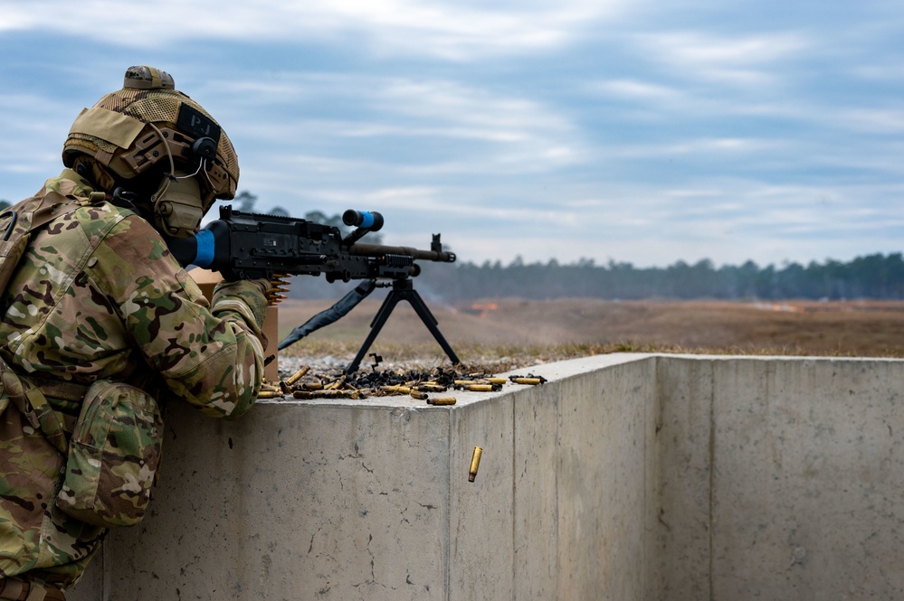 304th Rescue Squadron firing range