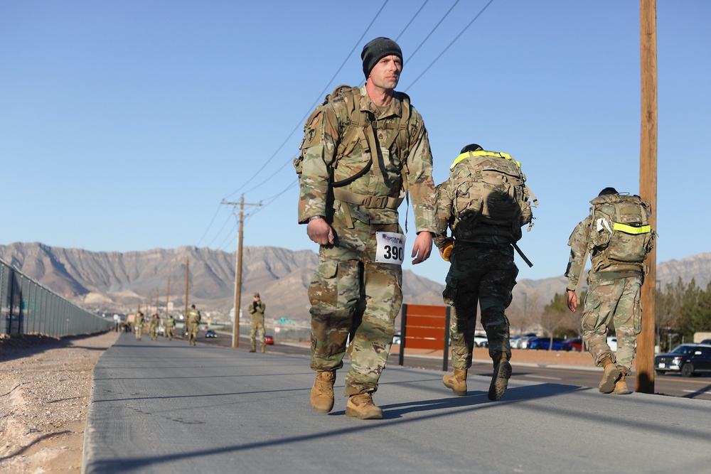 Bliss RSO, FMWR challenge Soldiers vying for foreign military ruck badge