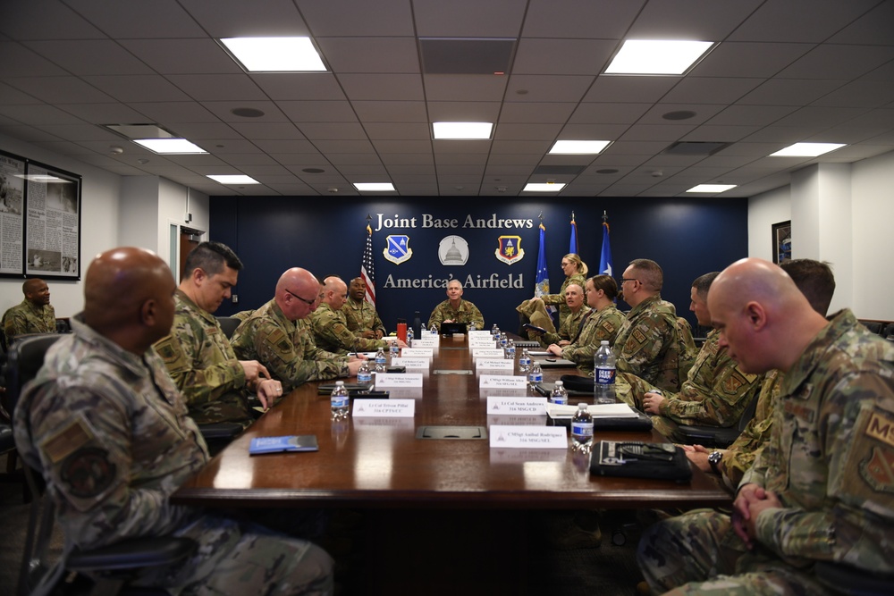 AFDW commander visits 316th Wing, recognizes Airmen