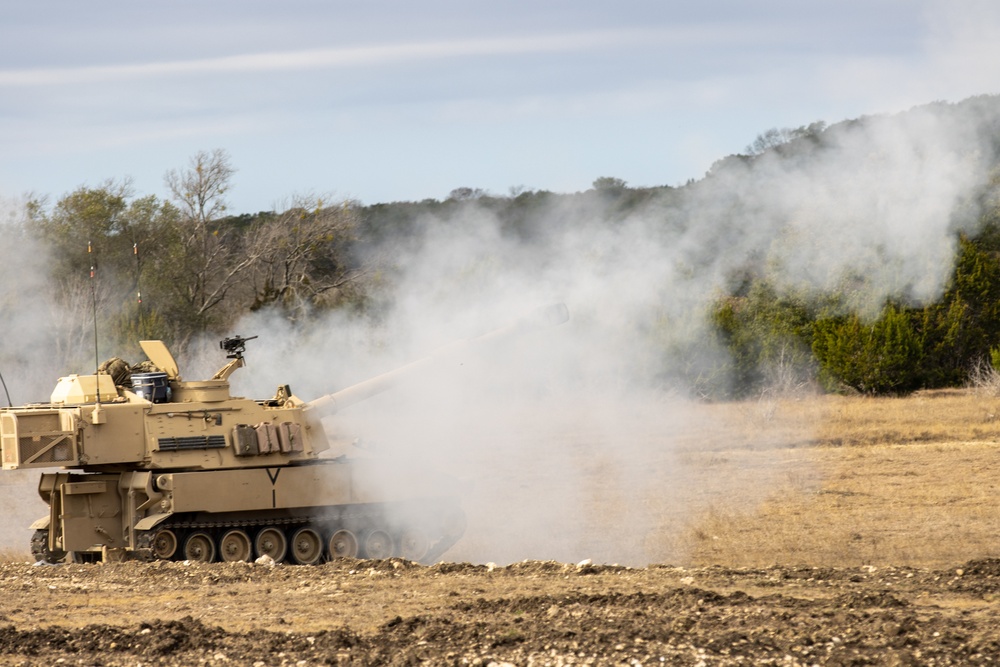 1-82 Field Artillery Table XII Gunnery