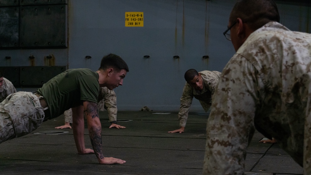 DVIDS Images 13th MEU MCMAP Belt Advancement [Image 2 of 3]