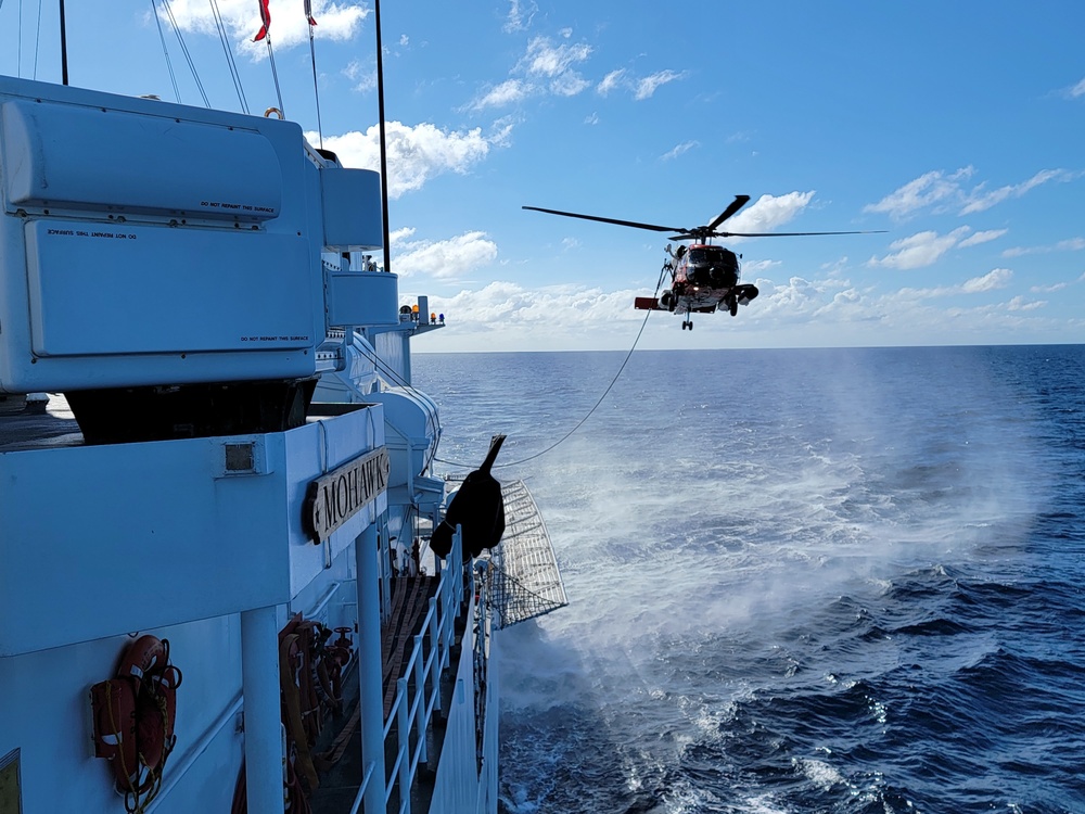 USCGC Mohawk returns home following 46-day Caribbean Sea patrol