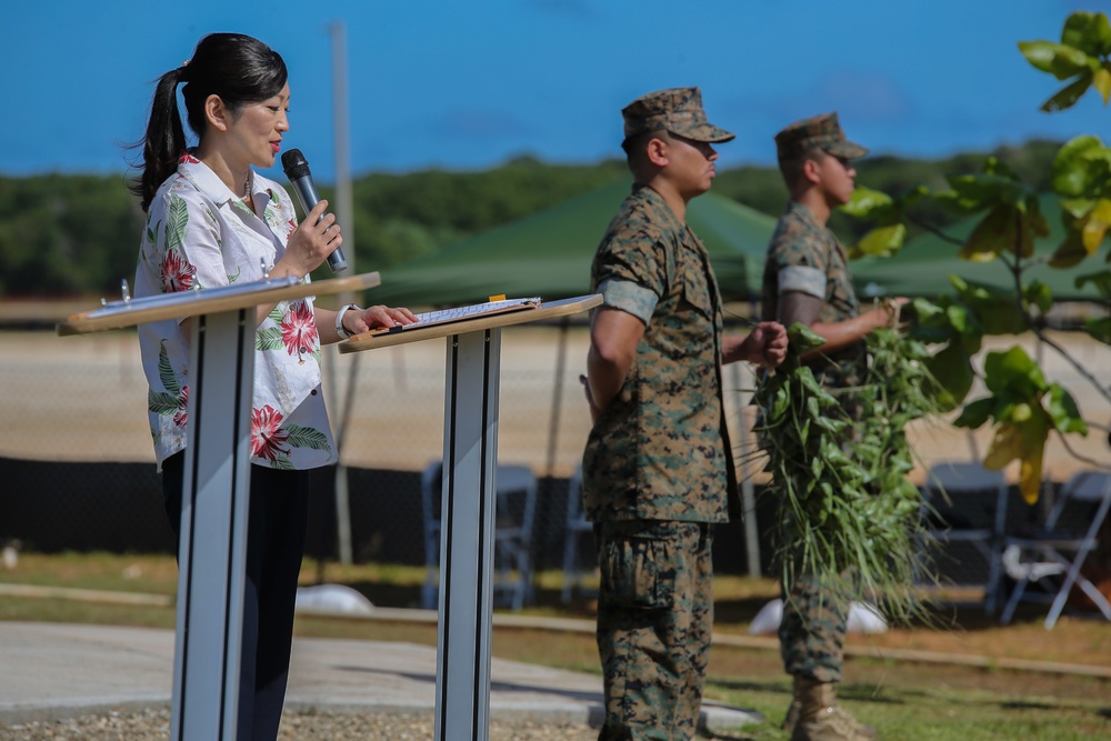 Marine Corps Base Camp Blaz Holds Ribbon Cutting Ceremony for Sabånan Fadang Memorial