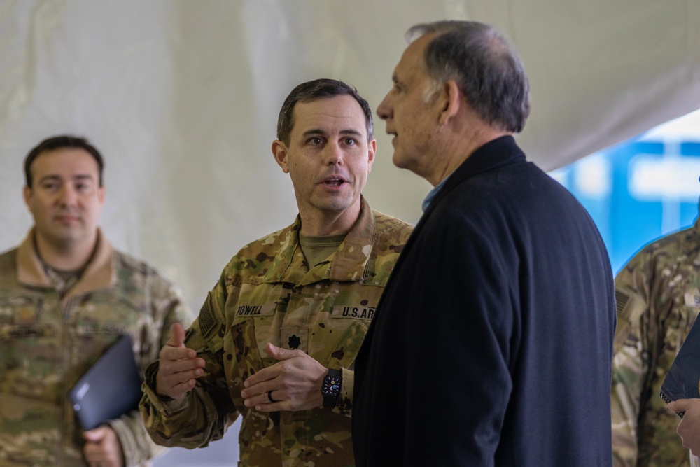 U.S. Senator John Boozman tours 33rd Airbase in Powidz, Poland