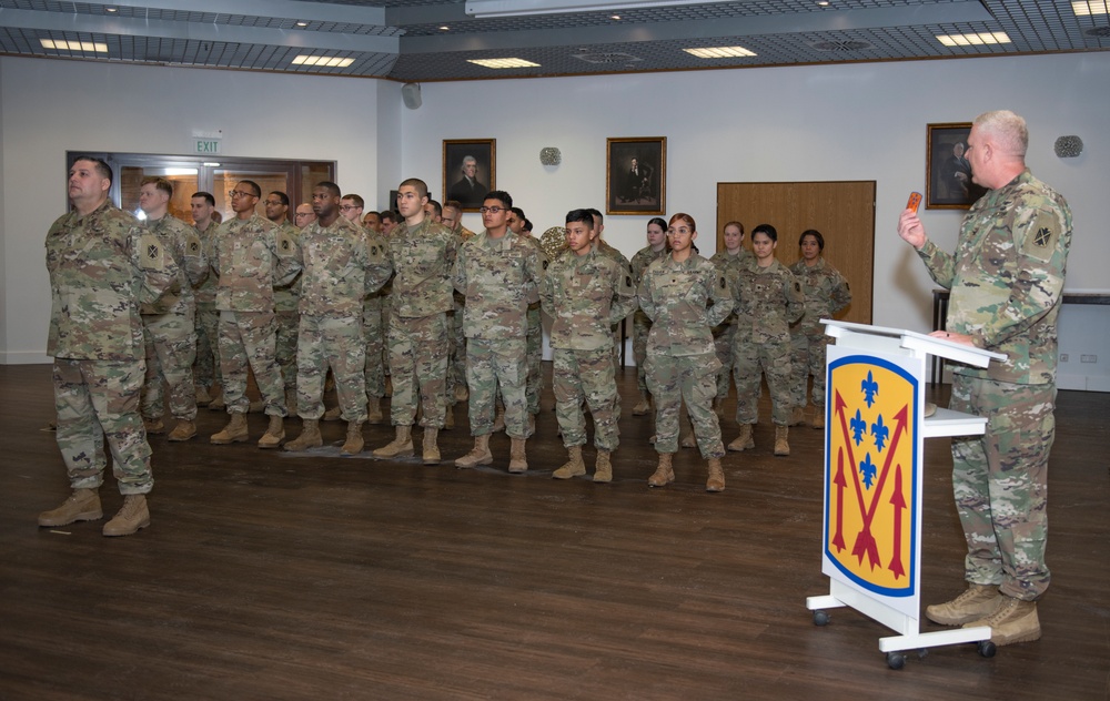 Patching Ceremony 52d ADA BDE