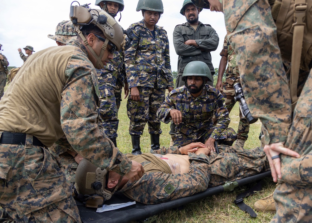 13th MEU CARAT/MAREX Sri Lanka CASEVAC Exercise