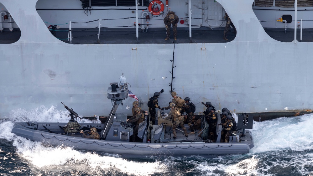 13th MEU USS Anchorage CARAT/MAREX Sri Lanka Maritime Raid Force VBSS