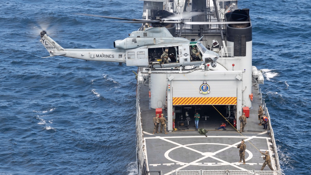 13th MEU USS Anchorage CARAT/MAREX Sri Lanka Maritime Raid Force VBSS