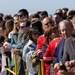 Abraham Lincoln hosts friends and family day