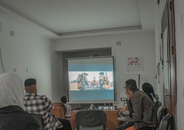 Misrata, Libya, PLAY for Peace Youth Club Uses Film &quot;1917&quot; as Tool for Discussion