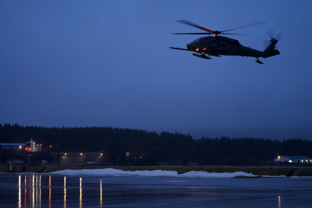 Always Ready, That Others May Live: Alaska Air National Guard trains with Coast Guard at Air Station Kodiak