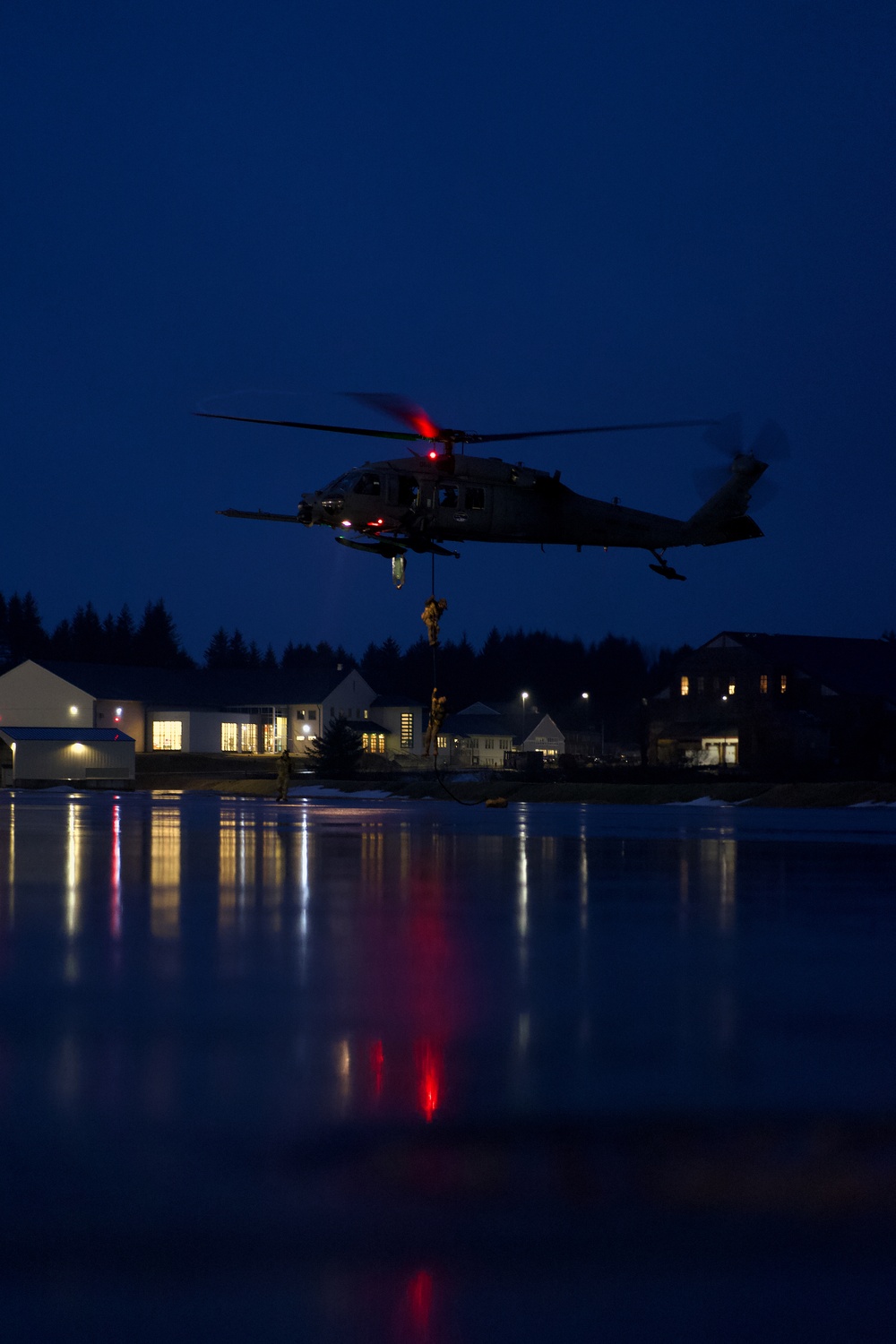 Alaska Air National Guard trains with Coast Guard at Air Station Kodiak
