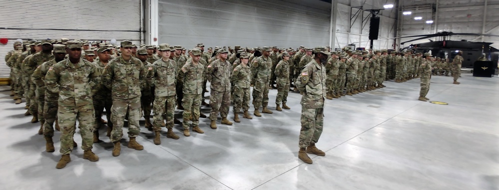 Aviation Soldiers honored prior to deployment