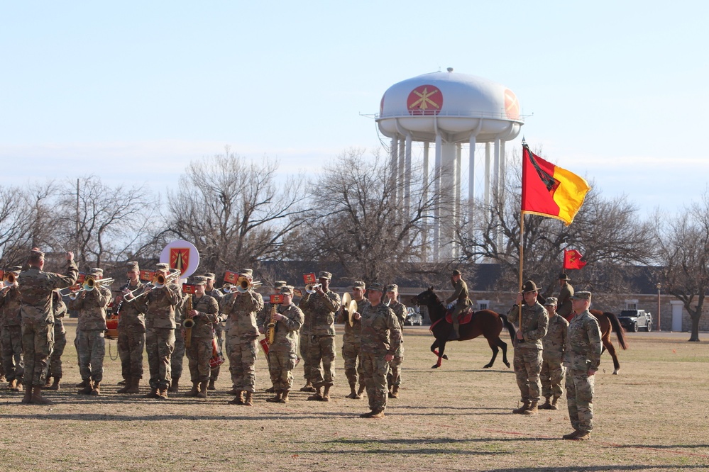 Galloping salute