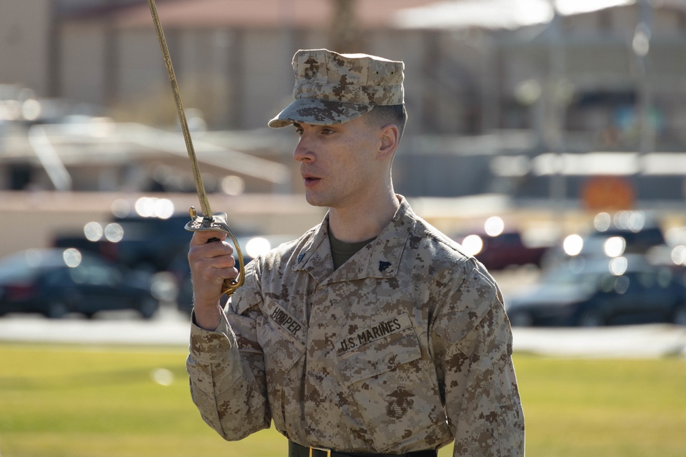 Marines uphold legacy of sword manual during a corporal’s course hosted at the Combat Center