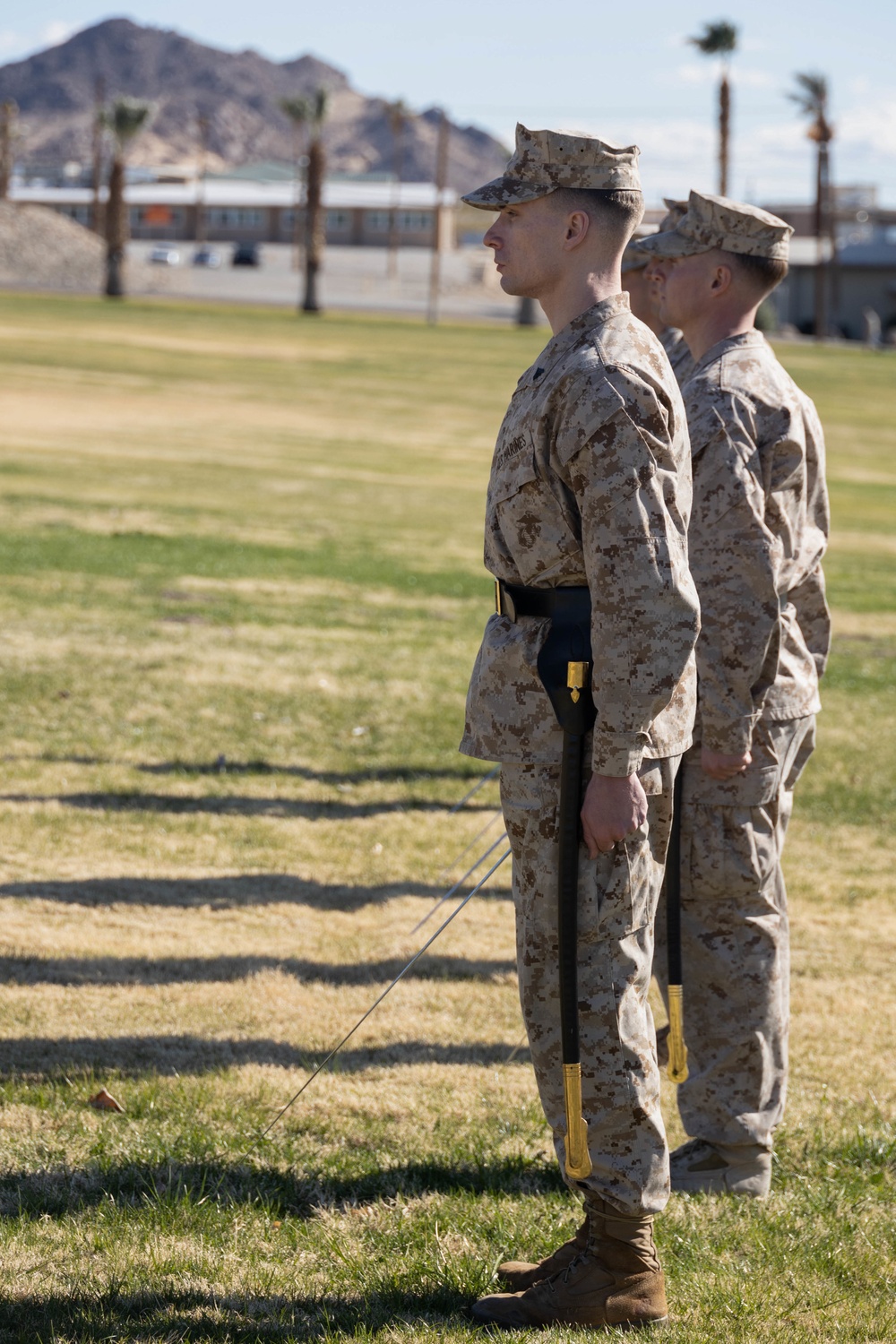 Marines uphold legacy of sword manual during a corporal’s course hosted at the Combat Center