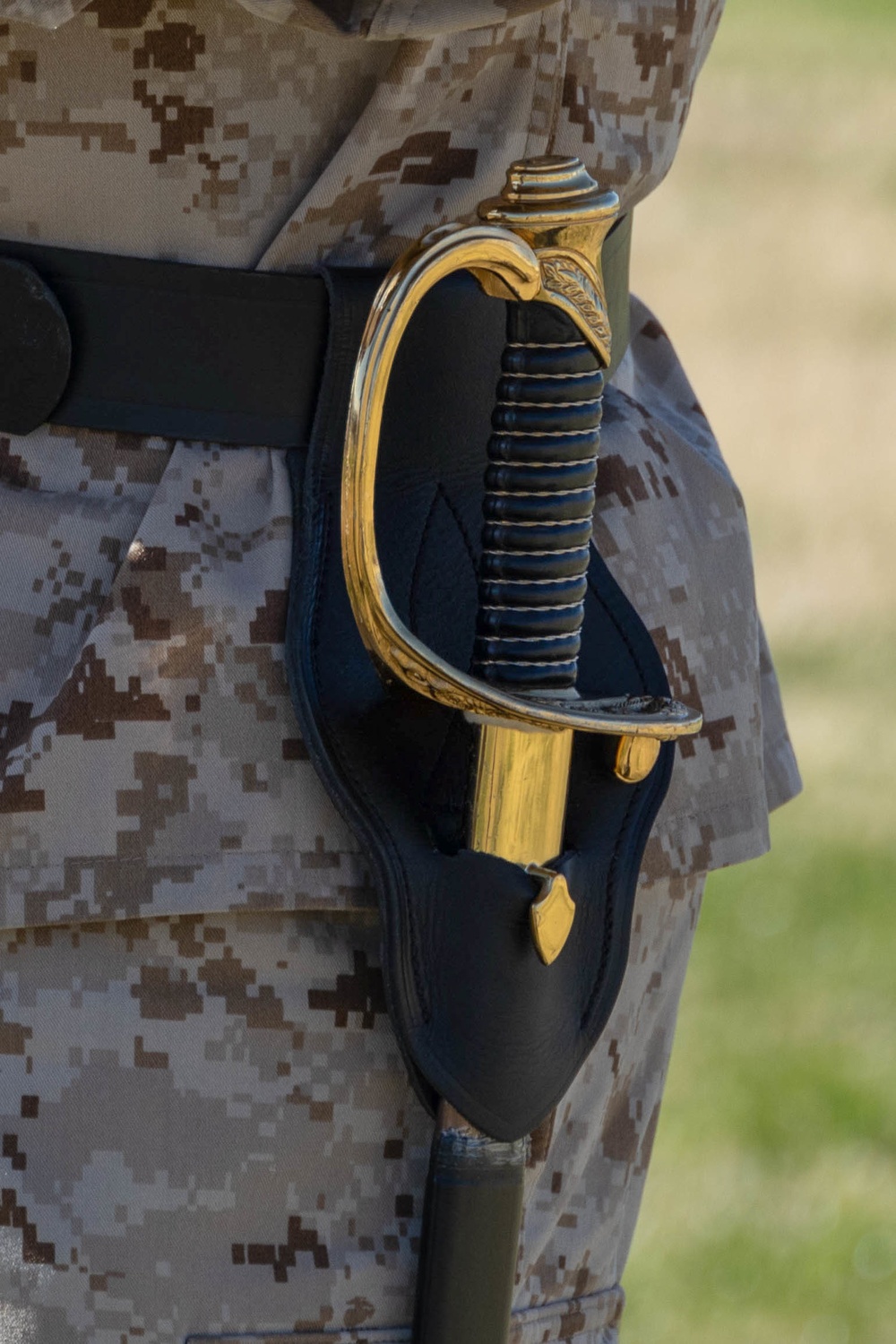 Marines uphold legacy of sword manual during a corporal’s course hosted at the Combat Center