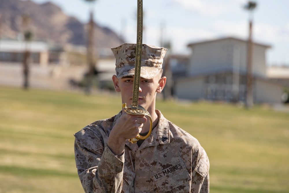 Marines uphold legacy of sword manual during a corporal’s course hosted at the Combat Center