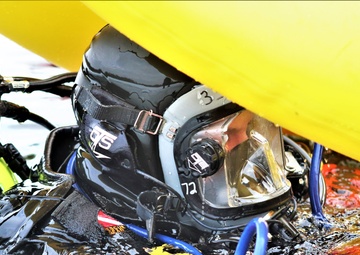 Photo Essay: Fort McCoy Fire Department dive team conducts ice rescue training at frozen lake at Fort McCoy, Part VII