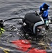 Fort McCoy Fire Department dive team conducts ice rescue training at frozen lake at Fort McCoy