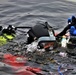 Fort McCoy Fire Department dive team conducts ice rescue training at frozen lake at Fort McCoy