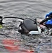 Fort McCoy Fire Department dive team conducts ice rescue training at frozen lake at Fort McCoy