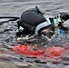 Fort McCoy Fire Department dive team conducts ice rescue training at frozen lake at Fort McCoy