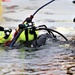 Fort McCoy Fire Department dive team conducts ice rescue training at frozen lake at Fort McCoy