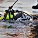 Fort McCoy Fire Department dive team conducts ice rescue training at frozen lake at Fort McCoy