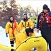 Fort McCoy Fire Department dive team conducts ice rescue training at frozen lake at Fort McCoy