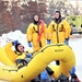 Fort McCoy Fire Department dive team conducts ice rescue training at frozen lake at Fort McCoy