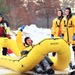 Fort McCoy Fire Department dive team conducts ice rescue training at frozen lake at Fort McCoy