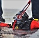 Fort McCoy Fire Department dive team conducts ice rescue training at frozen lake at Fort McCoy