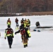 Fort McCoy Fire Department dive team conducts ice rescue training at frozen lake at Fort McCoy