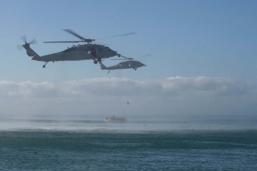 USN, USCG, USAF Participate in Mass Casualty Drill