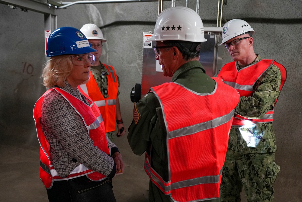 Secretary of the Army visits Red Hill Bulk Fuel Storage Facility